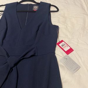 NWT Vince Camuto Navy Dress